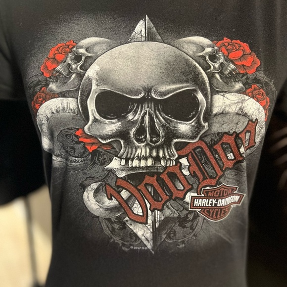 Harley-Davidson Tops - ❤️🖤NWOT- HARLEY DAVIDSON VOO DOO NEW ORLEANS SHIRT SZ M ❤️🖤